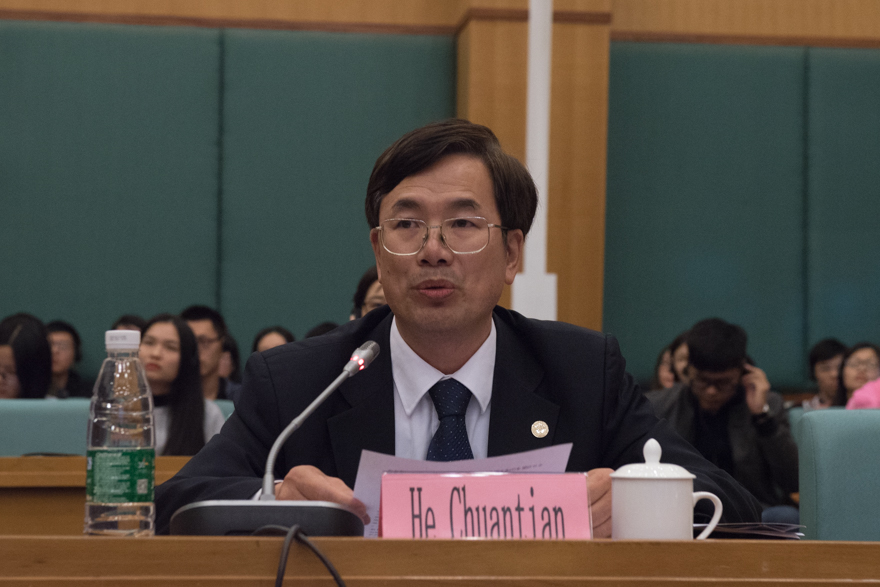 何传添望两校合作取得新突破