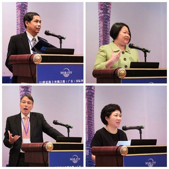 哥哥莱、邢厚媛、史蒂芬· 尼古拉斯、袁越四位专家作主题报告