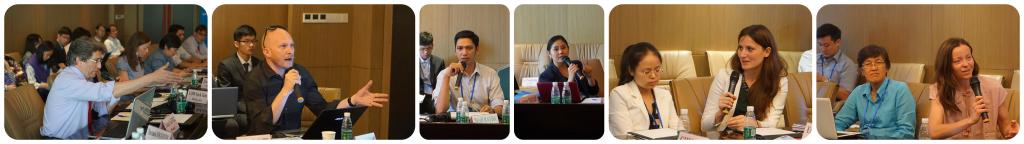 研讨会上亚欧记者发言